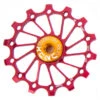 Jockey Wheel KCNC Narrow/Wide Long Teeth Roulement Céramique Rouge 16 Dents -Kcnc 192474460531f14e3a650.49785609
