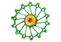 Jockey Wheel KCNC Narrow/Wide Long Teeth Vert 12 Dents