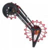 Jockey Wheel System KCNC Galets De Dérailleur Shimano 8000/9100 12+16 Dents Roulement Céramique Rouge -Kcnc 192475860531f193a6f67.70806481