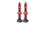 KCNC Aluminium Jeu Valve Tubeless 38mm, Rouge 1 KCNC Aluminium Jeu Valve Tubeless 38mm, Rouge -Kcnc kcnc aluminium tubeless valve set 38mm red 1