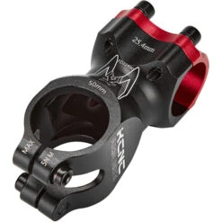 KCNC Fly Ride C Potence Ajustable Ø25,4mm, Noir/rouge