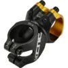 KCNC Fly Ride C Potence à Angle Ajustable Ø31,8mm, Noir/Or -Kcnc kcnc fly ride c stem o318mm gold black 2