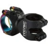 KCNC Fly Ride C Potence à Angle Ajustable Ø31,8mm, Noir/Multicolore -Kcnc kcnc fly ride c stem o318mm oil slick black 2