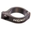 KCNC Collier Dérailleur Avant Ø34,9mm 0°, Noir -Kcnc kcnc front derailleur clamp o349mm 0 black 1