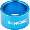 KCNC Headset Spacer 1 1/8" 20mm, Bleu -Kcnc kcnc headset spacer 1 1 8 20mm blau 1