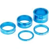 KCNC Headset Spacer 1 1/8" 3/5/10/14/20mm, Bleu 2 KCNC Headset Spacer 1 1/8" 3/5/10/14/20mm, Bleu -Kcnc kcnc headset spacer 1 1 8 3 5 10 14 20mm blau 1