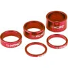 KCNC Headset Spacer 1 1/8" 3/5/10/14/20mm, Rouge -Kcnc kcnc headset spacer 1 1 8 3 5 10 14 20mm rot 1