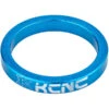 KCNC Headset Spacer 1 1/8" 5mm, Bleu -Kcnc kcnc headset spacer 1 1 8 5mm blau 1
