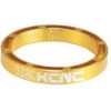 KCNC Hollow Design Entretoise Jeu De Direction 1 1/8" 12mm, Or -Kcnc kcnc hollow design headet spacer 1 1 8 12mm gold 1