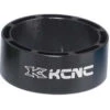 KCNC Hollow Design Entretoise Jeu De Direction 1 1/8" 10mm, Noir 1 KCNC Hollow Design Entretoise Jeu De Direction 1 1/8" 10mm, Noir -Kcnc kcnc hollow design headset spacer 1 1 8 10mm schwarz 1