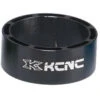 KCNC Hollow Design Entretoise Jeu De Direction 1 1/8" 5mm, Noir -Kcnc kcnc hollow design headset spacer 1 1 8 5mm blck 1
