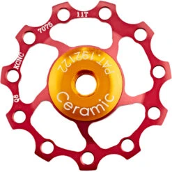 KCNC Galet 11 Dents Roulement En Céramique, Rouge