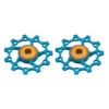 KCNC Roues De Poulie 9/10/11 Vitesses 11 Dents, Bleu -Kcnc kcnc jockey wheel 11t 2 pieces blue 1