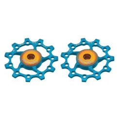 KCNC Galet Roulement Céramique 11 Dents 1 Paire, Bleu