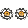 KCNC Ultra Galet Roulement Acier Inox 11 Dents 1 Paire, Noir -Kcnc kcnc jockey wheel ultra ss bearing 11 zaehne paar schwarz 1