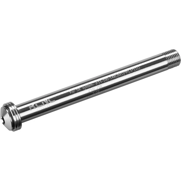 KCNC KQR08-SR Axe Traversant 15x100mm RS Maxle, Argent 3 KCNC KQR08-SR Axe Traversant 15x100mm RS Maxle, Argent