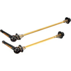 KCNC MTB Grooving Skewer Set Blocage Rapide 100/135mm Axe TI, Noir