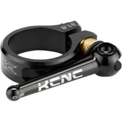 KCNC SC10 QR Collier De Selle Ø31,8mm, Noir