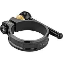 KCNC SC10 QR Collier De Serrage De Selle Ø38,6mm, Noir